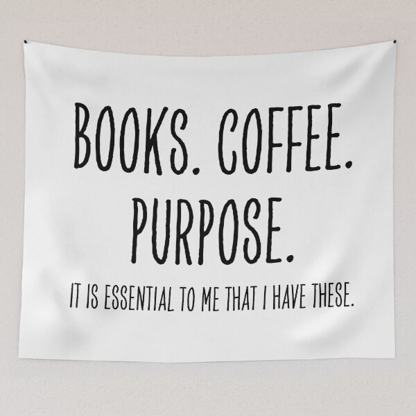 Item preview, BOOKS. COFFEE. PURPOSE. designed and sold by successmom.