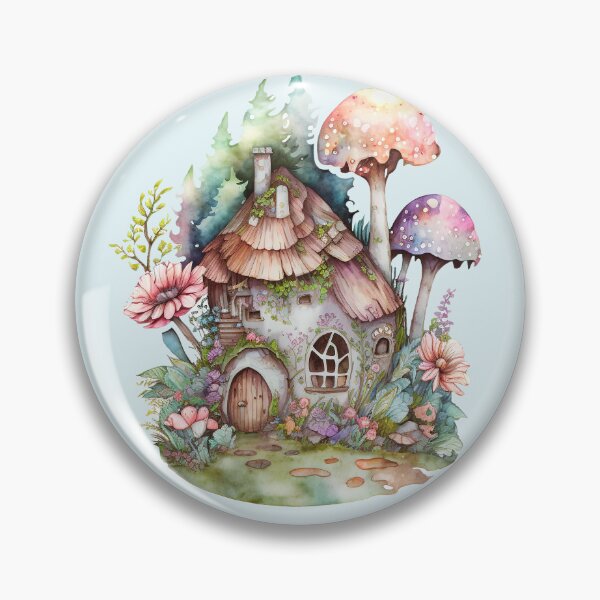 Item preview, Cute Faerie Cottage Houses designed and sold by InspiredPamjoy.