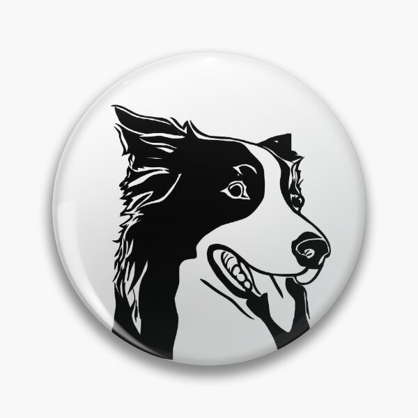 Item preview, Border Collie Minimalist Dog designed and sold by Whoofster.