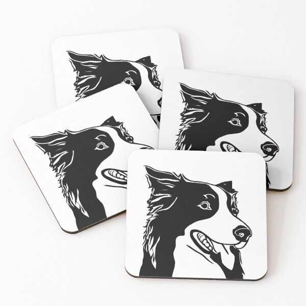 Item preview, Border Collie Minimalist Dog designed and sold by Whoofster.