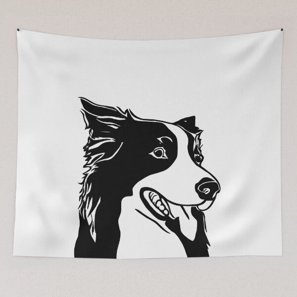 Item preview, Border Collie Minimalist Dog designed and sold by Whoofster.