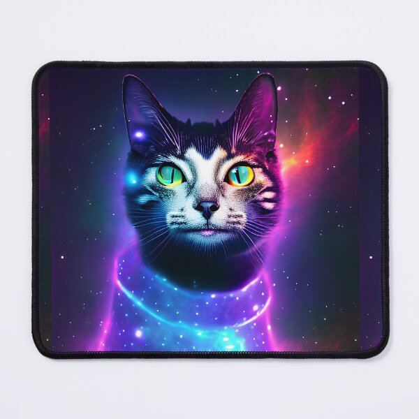 Item preview, Nebula Cosmic Black Cat designed and sold by AtelierKytsune.