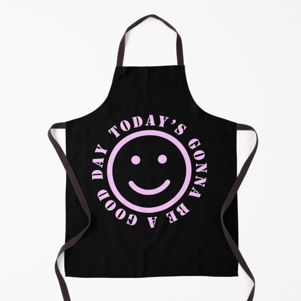 Item preview, TODAY'S GONNA BE A GOOD DAY - a happy design soft pink designed and sold by GeoffBeattie.