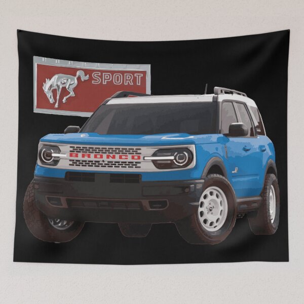 Item preview, Ford Bronco Heritage edition peak blue Ford Bronco MURICA SUV sport truck designed and sold by cowtownCOWBOY.