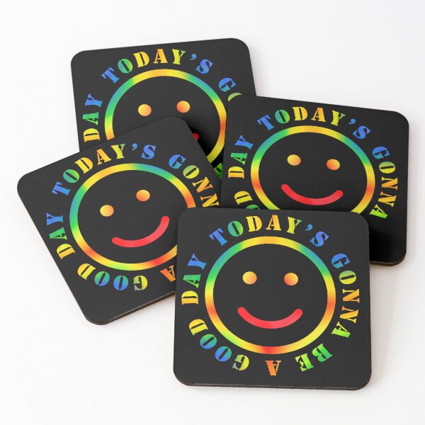 Item preview, TODAY'S GONNA BE A GOOD DAY - a happy design rainbow lgbtq designed and sold by GeoffBeattie.