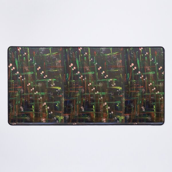 Item preview, Submerged - unique modern colorful intuitive abstract art designed and sold by AdzSpirit.