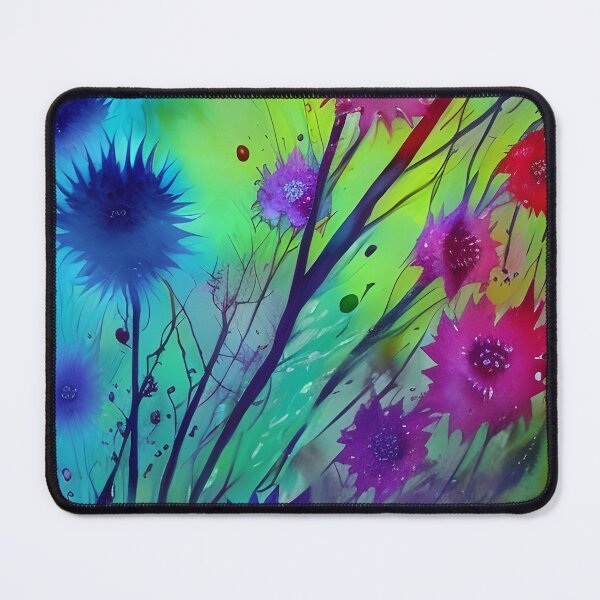 Item preview, Watercolor Splash Flowers designed and sold by Poetic Patterns Studio.