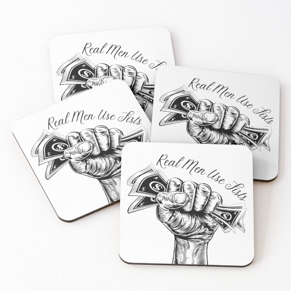 Item preview, Real Men Use Fists designed and sold by elkingo.