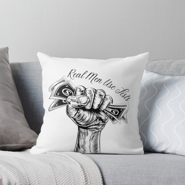 Item preview, Real Men Use Fists designed and sold by elkingo.