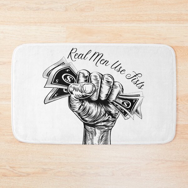 Item preview, Real Men Use Fists designed and sold by elkingo.