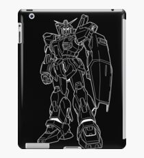RX-178 Gundam Mk-II Outline White iPad Case/Skin