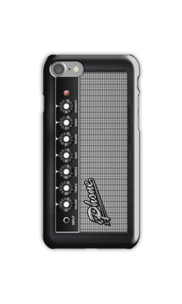 "Guitar Amplifier iPhone Case (Fender style)" iPhone Cases & Skins by