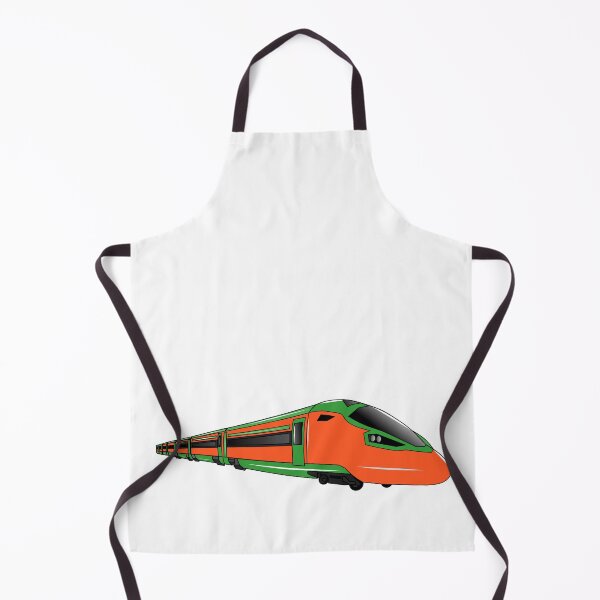 Item preview, Bullet train cartoon illustration designed and sold by Misscartoon.