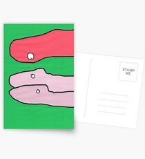 cartoon characters Postcards