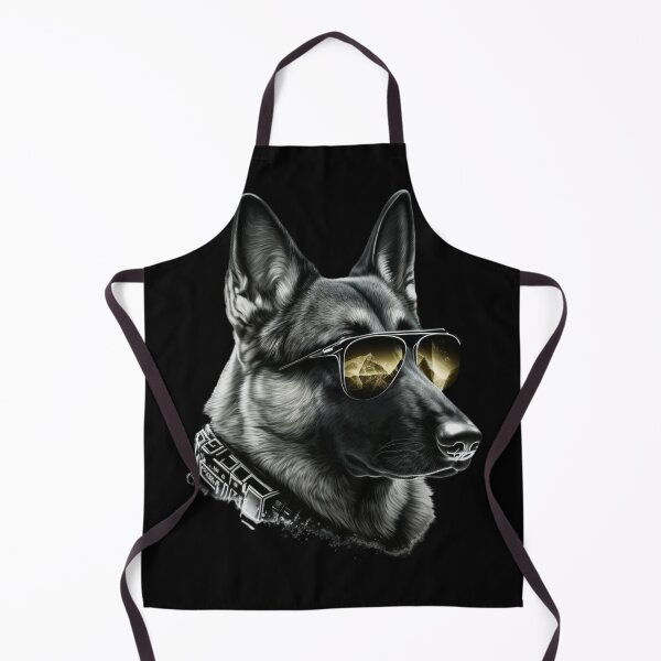 Item preview, German Shepperd K9 With Yellow Glasses Super Realistic designed and sold by adembulut.