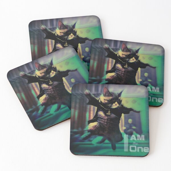 Item preview, Kitty Cat Fu: I Am The One designed and sold by illstaticart.