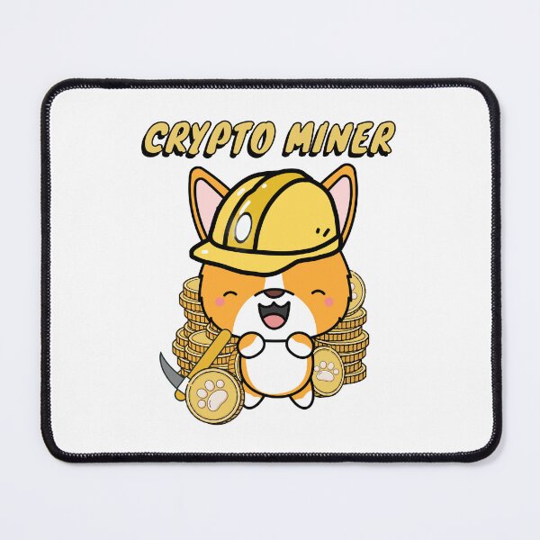 Item preview, Crypto Miner Corgi designed and sold by Pet Station.