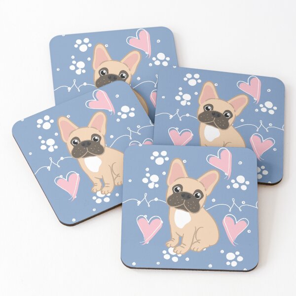 Item preview, LOVE Frenchie French Bulldog - Fawn 2  designed and sold by Lulupainting.