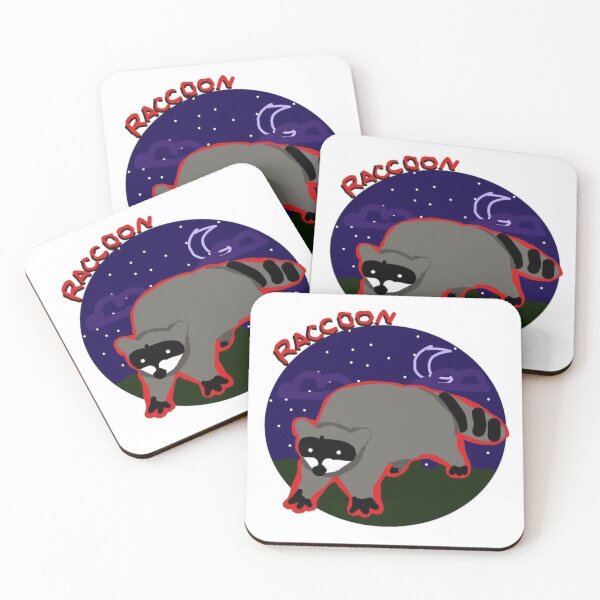Item preview, Raccoon designed and sold by SamiMakesStuff.