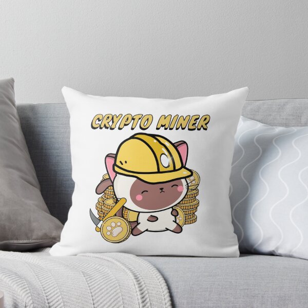 Item preview, Crypto Miner white Cat designed and sold by Pet Station.