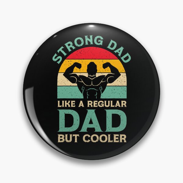 Item preview, Strong Dad Like A Regular Dad But Cooler Funny Father's Day Weightlifting Dad designed and sold by GeorgiHeyward.