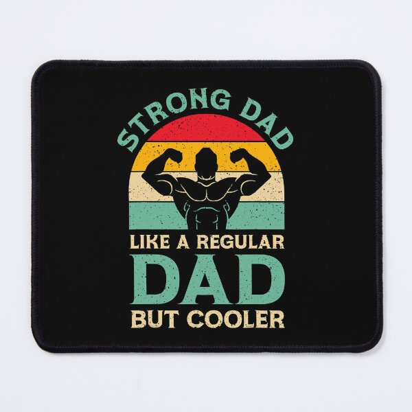 Item preview, Strong Dad Like A Regular Dad But Cooler Funny Father's Day Weightlifting Dad designed and sold by GeorgiHeyward.