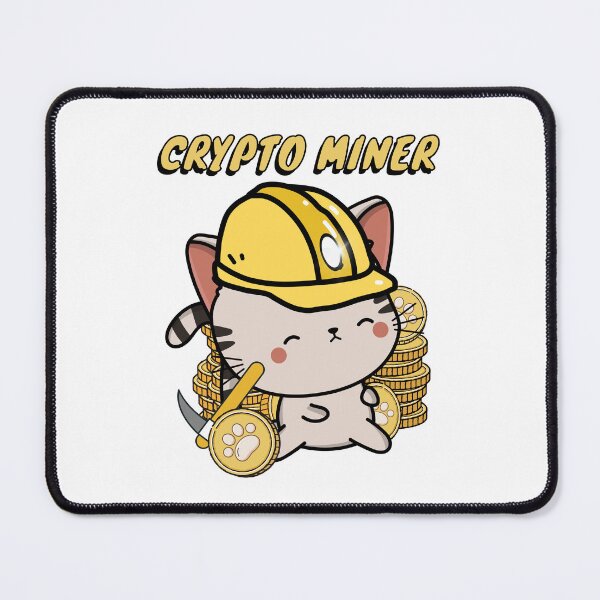 Artikelvorschau, Crypto Miner Tabby-Katze entworfen und verkauft von Pet Station.