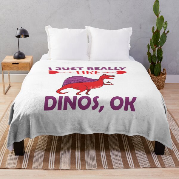 Item preview, I Just Really Like Dinos Ok designed and sold by beefrancky.