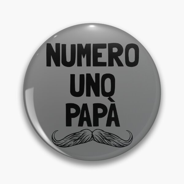 Artikelvorschau, Numero Uno Papa Italian Dad Father's Day Number 1 Dad Gear entworfen und verkauft von DynamicDesign.