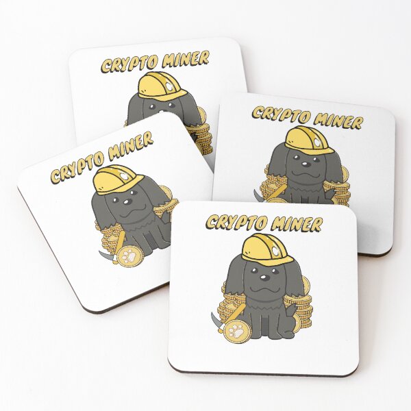 Item preview, Crypto Miner Black dog designed and sold by Pet Station.