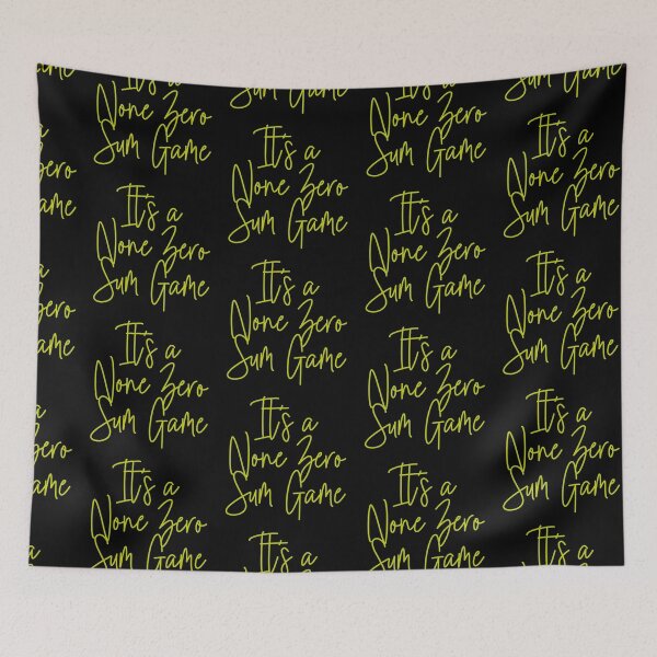 Item preview, It's a None Zero Sum Game designed and sold by heartfeltarts93.