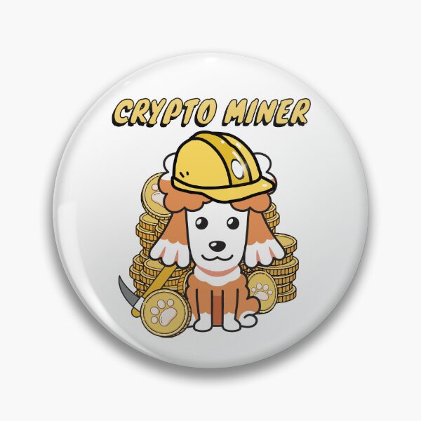Artikelvorschau, Crypto Miner Brauner Hund entworfen und verkauft von Pet Station.