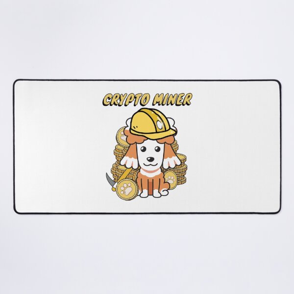 Artikelvorschau, Crypto Miner Brauner Hund entworfen und verkauft von Pet Station.