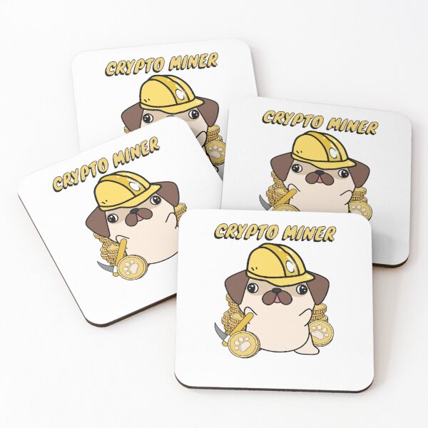 Item preview, Crypto Miner Pug designed and sold by Pet Station.