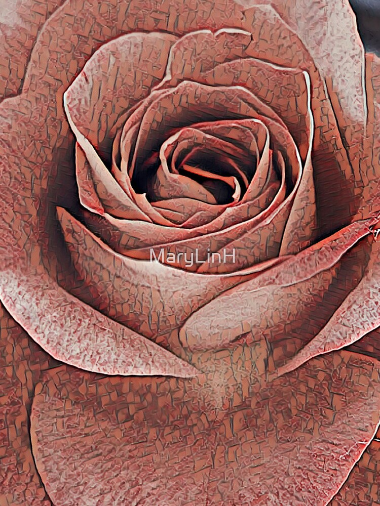 Thumbnail 5 of 5, iPhone Case, Oval Roses designed and sold by MaryLinH.