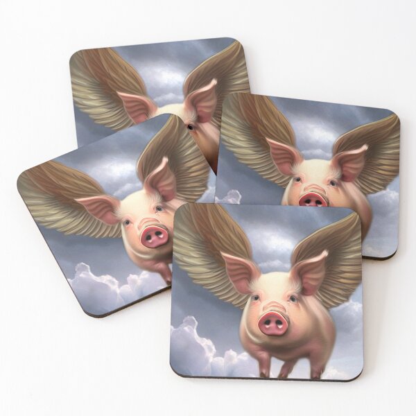 Item preview, Little Pig with Wings designed and sold by cr6zym1nd.