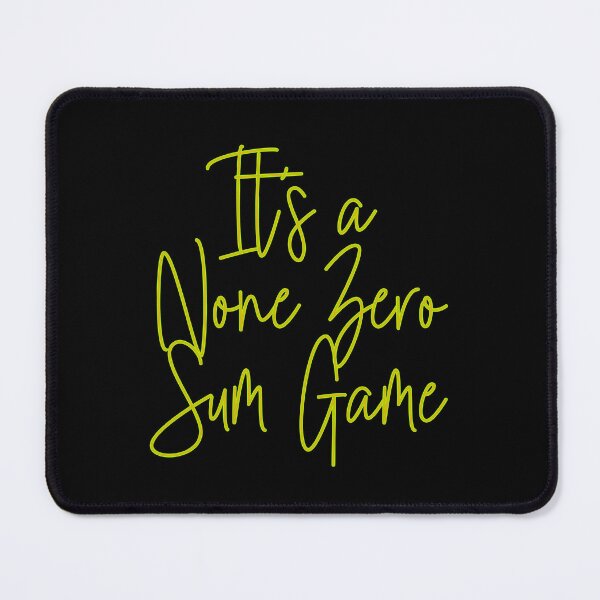 Item preview, It's a None Zero Sum Game designed and sold by heartfeltarts93.