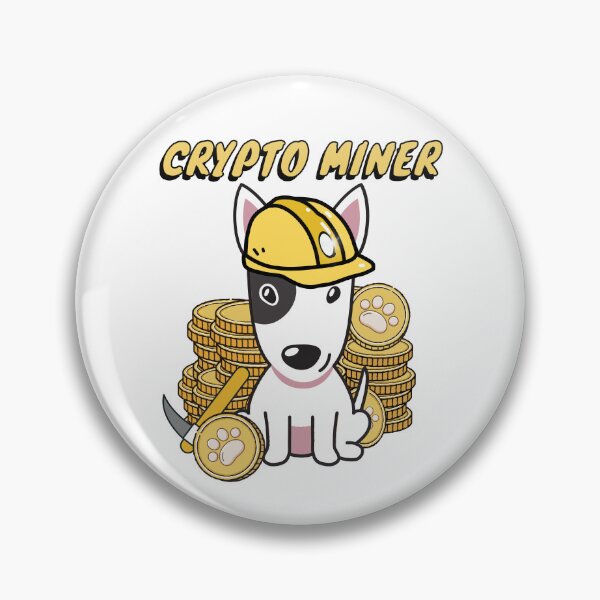 Artikelvorschau, Crypto-Miner-Bullterrier entworfen und verkauft von Pet Station.