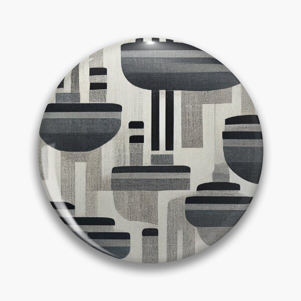 Item preview, Shades of Gray: An Abstract Black and White Pattern designed and sold by HiArtify ❤️.