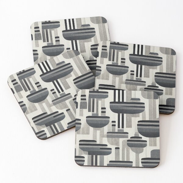 Item preview, Shades of Gray: An Abstract Black and White Pattern designed and sold by HiArtify ❤️.