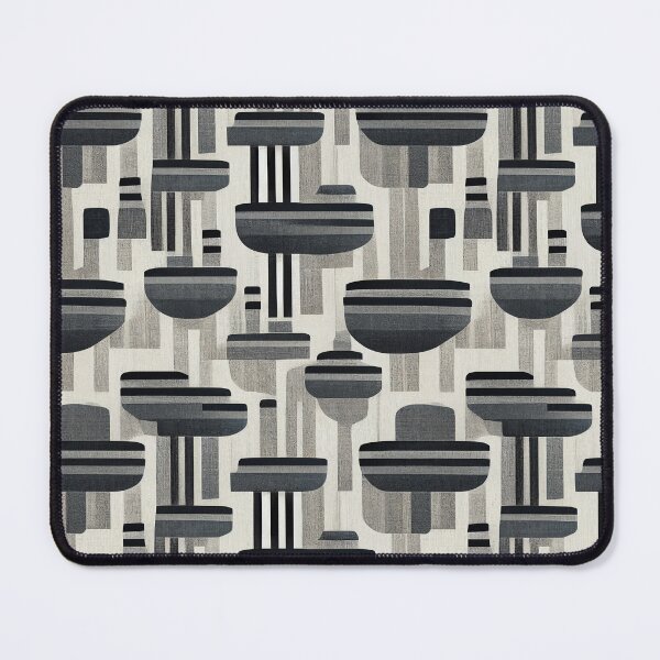 Item preview, Shades of Gray: An Abstract Black and White Pattern designed and sold by HiArtify ❤️.