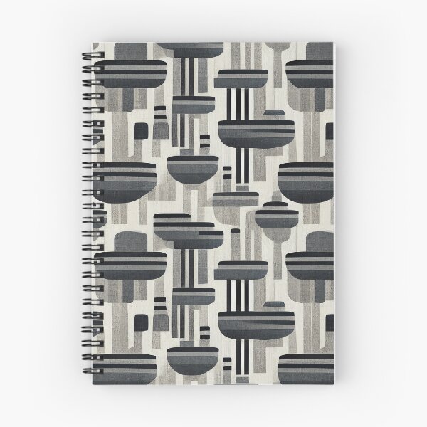 Item preview, Shades of Gray: An Abstract Black and White Pattern designed and sold by HiArtify ❤️.