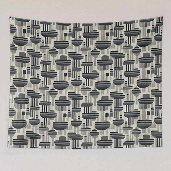 Item preview, Shades of Gray: An Abstract Black and White Pattern designed and sold by HiArtify ❤️.