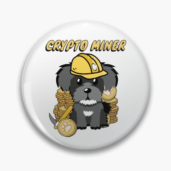 Artikelvorschau, Crypto Miner Schnauzer entworfen und verkauft von Pet Station.