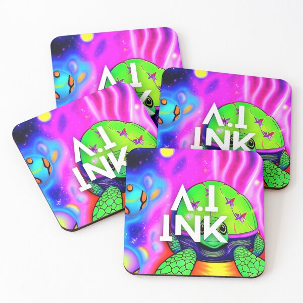 Item preview, A.I INK | Bioluminescence Turtle In Space Aesthetic designed and sold by AI-INK.