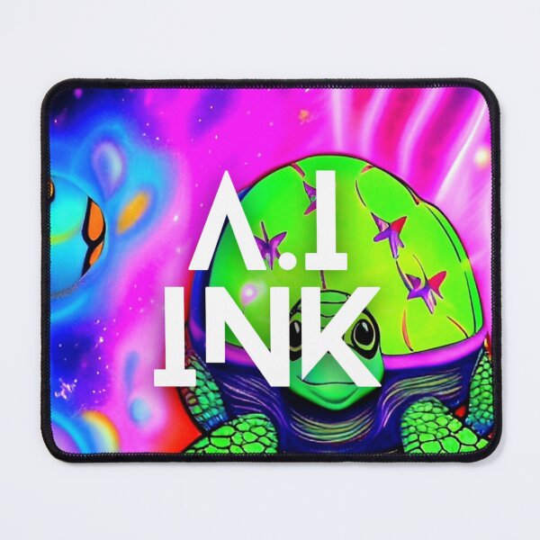 Item preview, A.I INK | Bioluminescence Turtle In Space Aesthetic designed and sold by AI-INK.