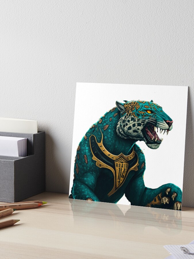 It Was Always The Jaguars Art Board Print for Sale by anasmovic