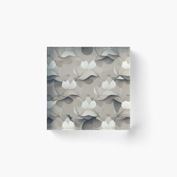 Item preview, Shades of Gray: An Abstract Black and White Pattern designed and sold by HiArtify ❤️.
