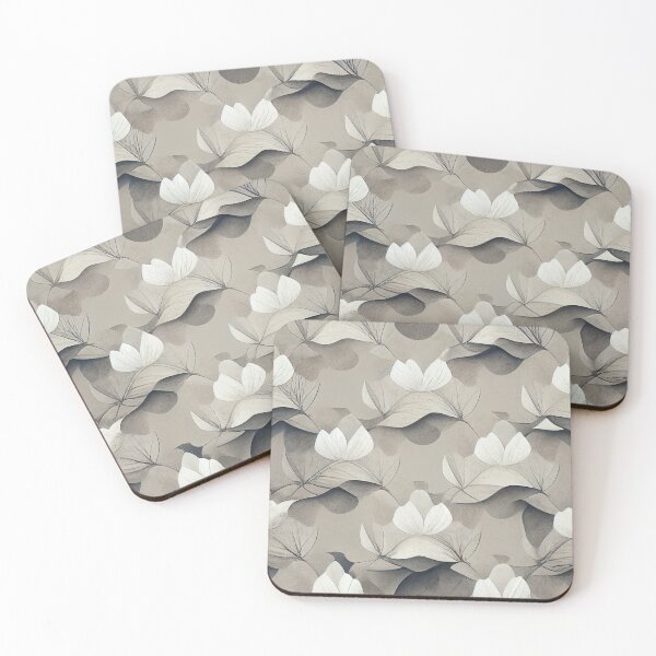 Item preview, Shades of Gray: An Abstract Black and White Pattern designed and sold by HiArtify ❤️.