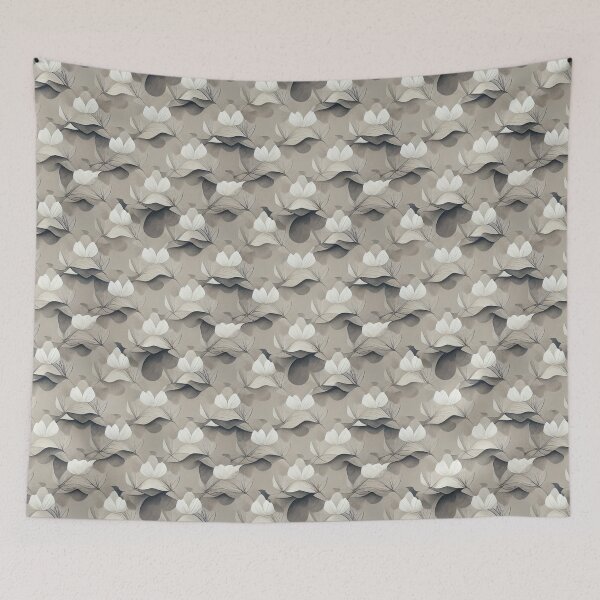 Item preview, Shades of Gray: An Abstract Black and White Pattern designed and sold by HiArtify ❤️.